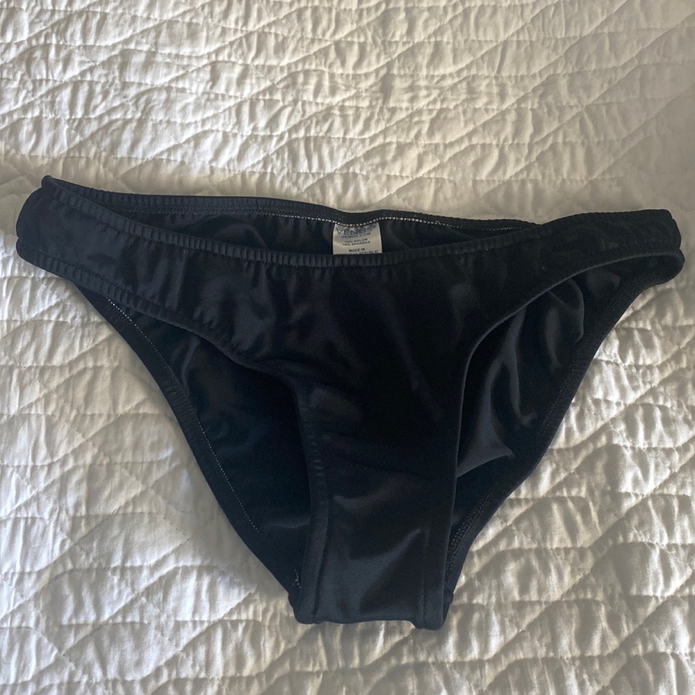 Venus Swim Bikini Bottoms. Black. Size 8